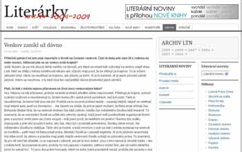 Literární noviny - Venkov zanikl už dávno